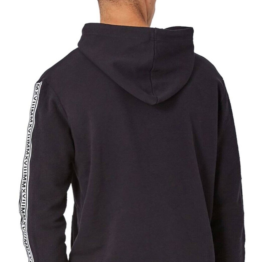 Topman Roman Numeral Tape Hoodie - Picture 5 of 6